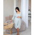 Комплект з теплим халатом Premium Gray